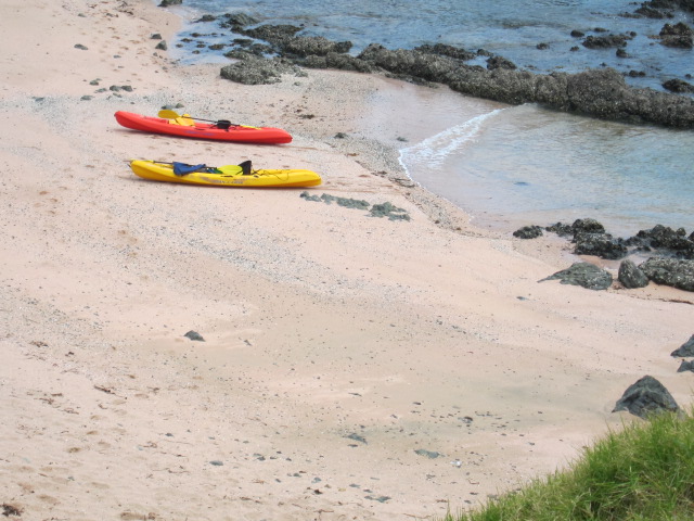 3Kupe holiday home kayaks on Coopers Beach